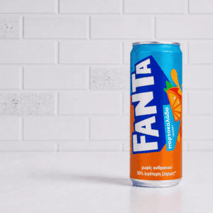 Fanta πορτοκαλάδα μπλε 330ml