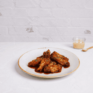 Smoked Bourbon Chicken Wings